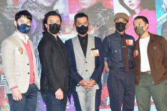 由古天乐、姜皓文、张建声、王梓轩等主演的新片《真·三国无双》在尖沙咀举行首映礼。