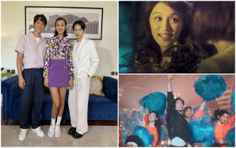 刘俊谦、王丹妮和廖子妤近日频频为传记式电影《梅艳芳》宣传。