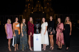 WTA年终赛周一完成分组抽签。网上图片