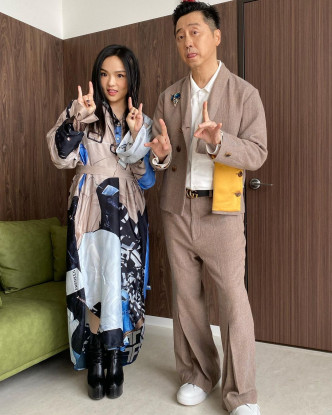 哈利昨日與徐佳瑩出席選秀節目開播記者會。