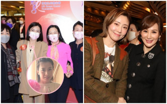 陈凯韵及张玉珊等，出席香港乳癌基金会举办的慈善放映会。