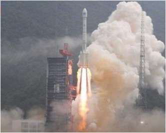 今晨在西昌衛星發射中心成功發兩枚顆北斗導航衛星。網圖