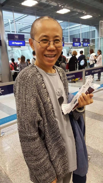 劉霞已抵達芬蘭。周保松facebook