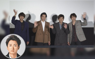 岚为庆祝出道22周年，除大野智缺席外，四名成员难得现身为演唱会电影宣传。