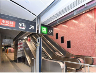 红磡站全新东铁綫月台。港铁网页图片