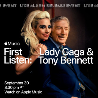 Gaga近日為與Tony合作的第二張爵士專輯進行宣傳。