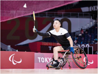 陈浩源是浸大体育及康乐管理4年级学生。香港残疾人奥委会暨伤残人士体育协会fb资料图片