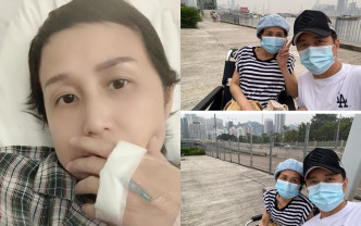 Shirley雖已出院，但在香港沒任何對策下，望到台灣有治療新幫助。