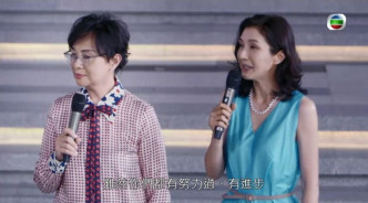 鍾子綸（左）以大師姐的身份擔任項目統籌顧問。