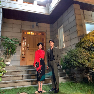 IU與呂珍九合演的韓劇《德魯納酒店》收視屢升。 「張滿月」IG圖