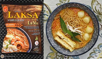 獲第一的新加坡喇沙Prima Taste Singapore Laksa Wholegrain La Mian（新加坡）