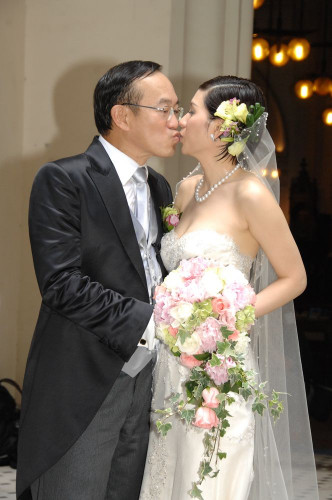 娟妹于2008年下嫁刘志敏。（资料图片）