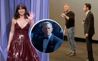 Ana性感上访谈节目；《007：生死有时》昨日在北美开画，单日收约1.81亿港元。