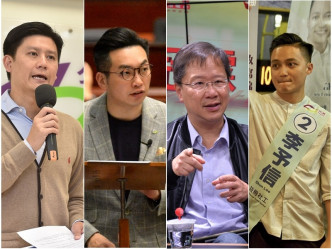 谭文豪、杨岳桥、郭家麒、李予信退出公民党 。资料图片