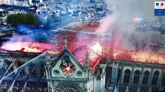 法国巴黎圣母院8个月前遭遇大火。资料图片
