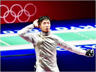 张家朗日前在男子花剑项目赢得香港奥运史上第二金。资料图片