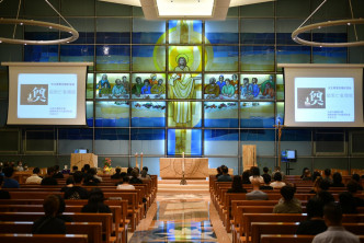 香港天主教正義和平委員會在聖安德助堂舉行「六四彌撒」。
