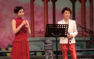 呂珊唱流行曲外，唱粵曲也很有水平，謝曉瑩坦言很欣賞其歌藝。