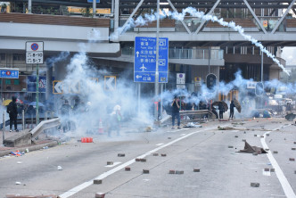本港示威冲突持续。资料图片