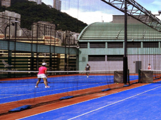香港足球會設施。網上圖片