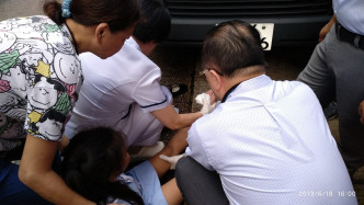 ‎有診所的醫生及護士到場急救。香港突發事故報料區Din Chan