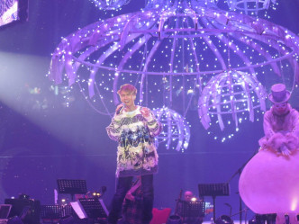 陳柏宇在九龍灣國際展貿中心舉行音樂會。