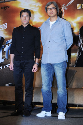 郭富城稱跟陳木勝導演合作給他很多演出上的導航。