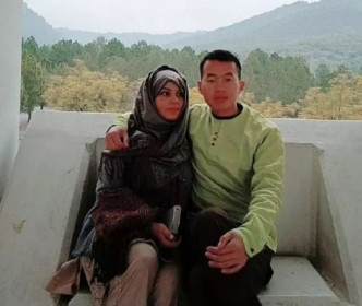 巴基斯坦少女去年认识中国男子。网上图片