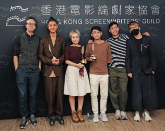 Endy早前領取「香港電影編劇家協會」頒發的「最佳電影角色」獎。