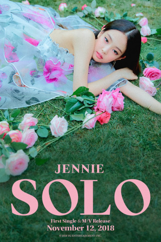 18年，Jennie已率先推出《SOLO》单飞。