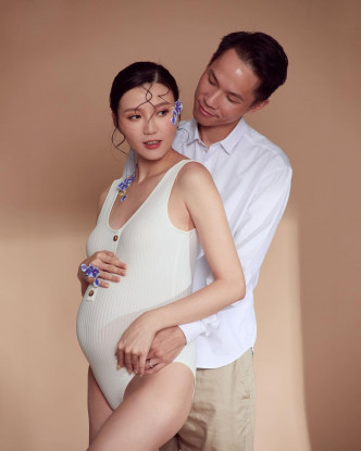 吴若希今年5月宣布怀有第二胎。