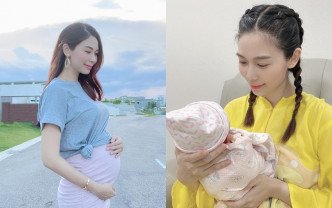 杨秀惠指虽然疫下拍不到孕肚写真，但能与肚中的女儿合照已满足。