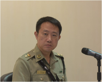 海关港口及海域科总指挥官陈子达。