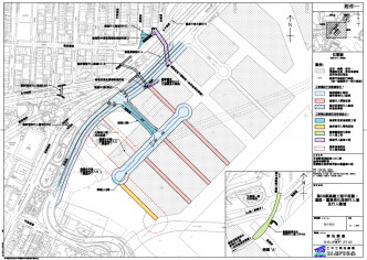 觀塘區議會啟德發展計劃文件附圖。區議會文件