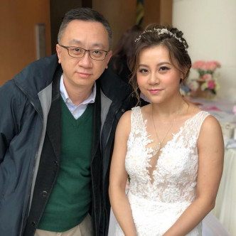 香港資訊科技商會榮譽會長方保僑出席陳珍妮婚禮。（網圖）