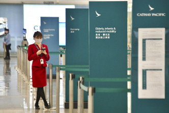 国泰航空安排旅客退款。资料图片