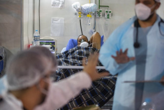 巴西新冠肺炎疫情持续严重，单日死亡人数超过3000人。AP资料图片