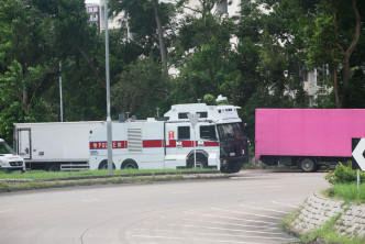 水炮車返回基地