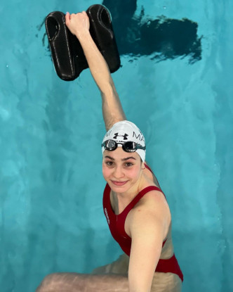 Yusra上週出戰女子100米蝶泳預賽，可惜未能出線。