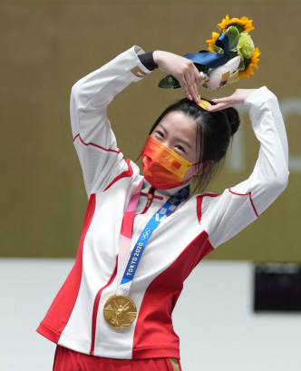 杨倩以251.8环打破奥运会决赛纪录。新华社