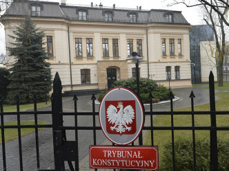 憲制法庭裁定波蘭憲法與歐洲法例有衝突。AP圖