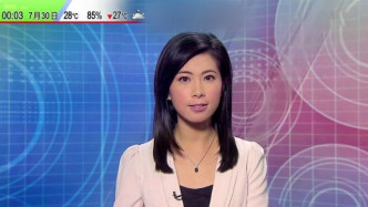黃紫盈曾在TVB任新聞主播。