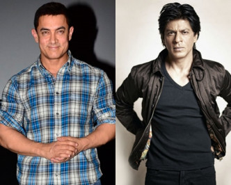 《作死不離三兄弟》主角Aamir Khan、印度男星Shah Rukh Khan被網民睇好有機擔正印度版《無間道》。