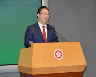 譚鐵牛致辭時表示 ，深信創科為香港發展增添新動力。