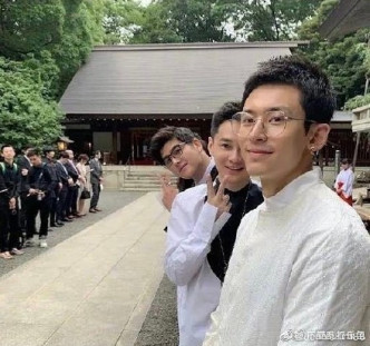 2019年到乃木神社出席朋友婚禮。