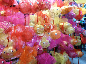 各式各样的传统灯笼都有。网民Ho Yuen Ping图片