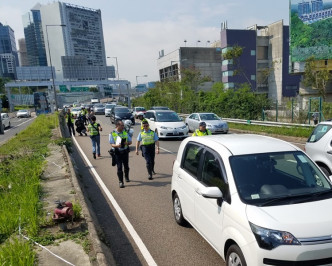 警方到場調查。