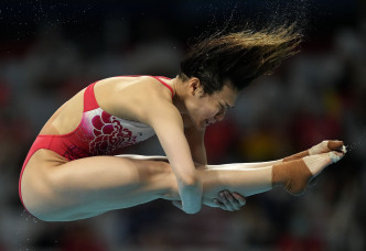 施廷懋延续中国队称霸跳水女子3米板的佳绩。AP
