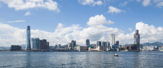 市民可欣赏维港景致。 政府图片