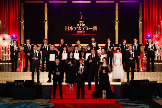 《日本電影學院獎》頒獎典禮上周五（19日）於東京隆重舉行。